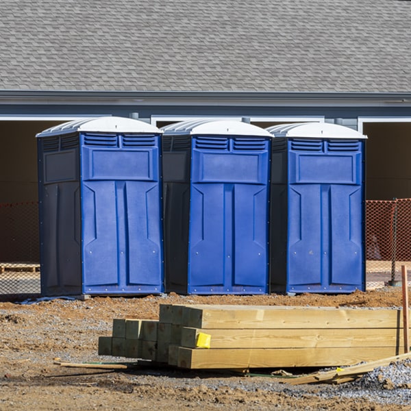 how can i report damages or issues with the portable toilets during my rental period in Point Pleasant